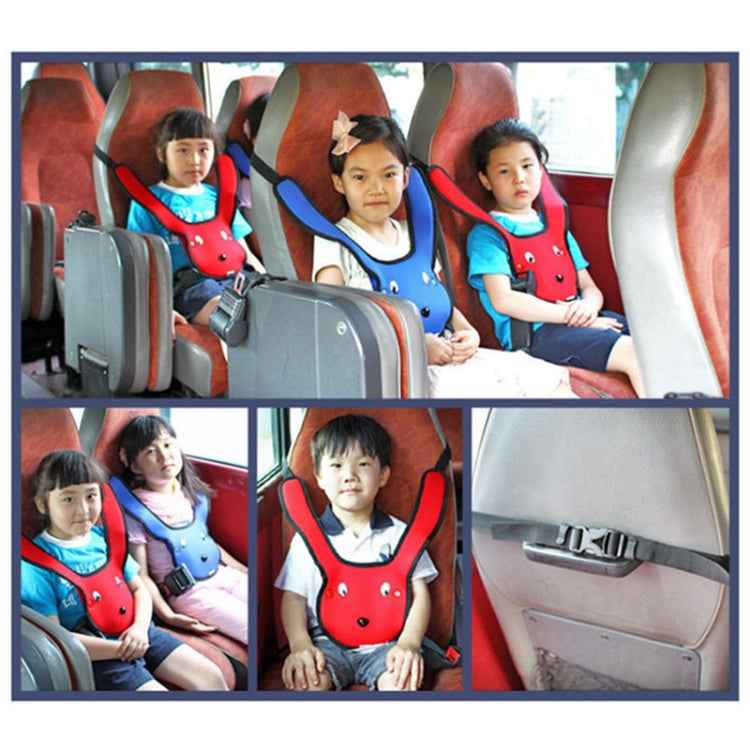 Car Child Rabbit Double Shoulder Seat Belt Adjuster
