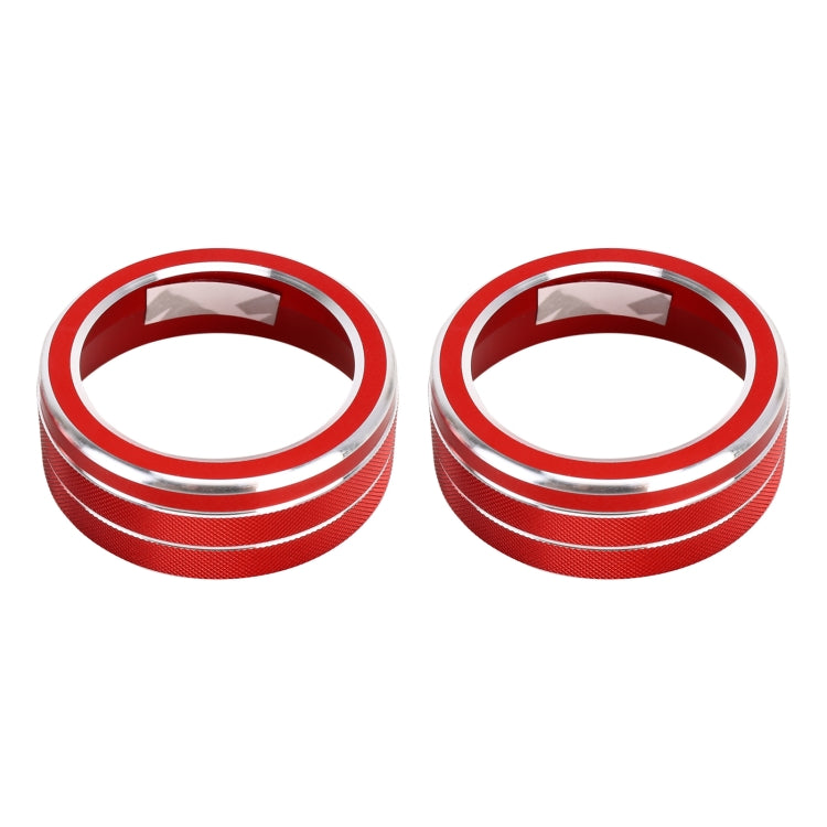 2 PCS Car Aluminum Alloy Air Conditioner Knob Case for Toyota RAV4 / Wildlander, For Toyota RAV4 / Wildlander (Red), For Toyota RAV4 / Wildlander (Black), For Toyota RAV4 / Wildlander (Blue)
