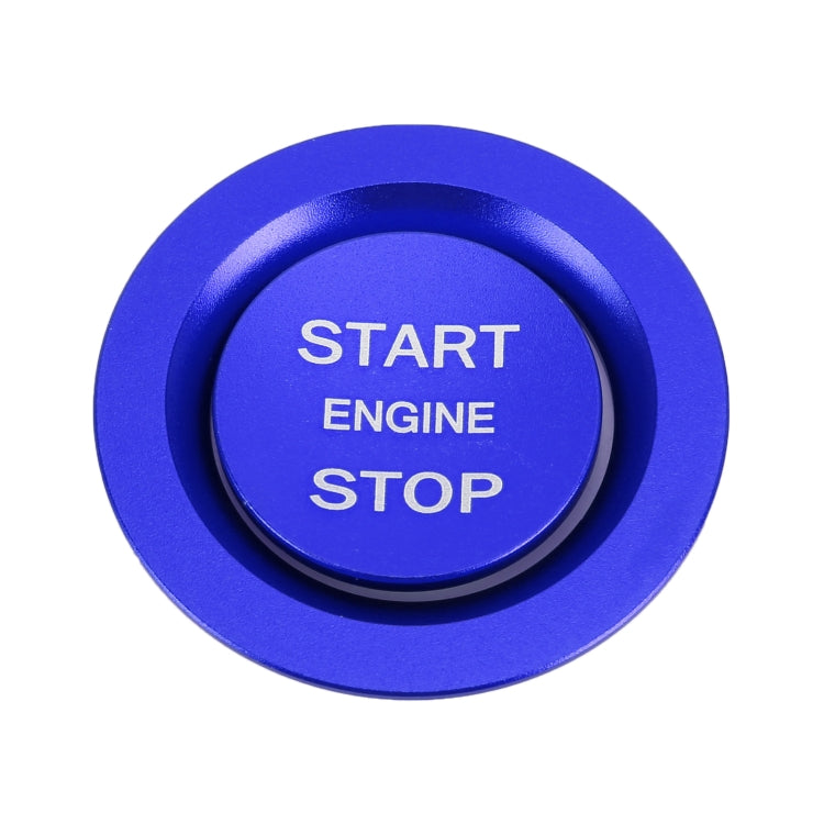 Car Engine Start Key Push Button Ring Trim Metal Sticker Decoration for Land Rover/Jaguar