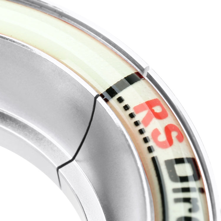 For Ford Fluorescent Aluminum Alloy Ignition Key Ring, Inside Diameter: 3.2cm, For Ford (Silver), For Ford  (Sky Blue), For Ford (Black), For Ford (Gold), For Ford (Red)