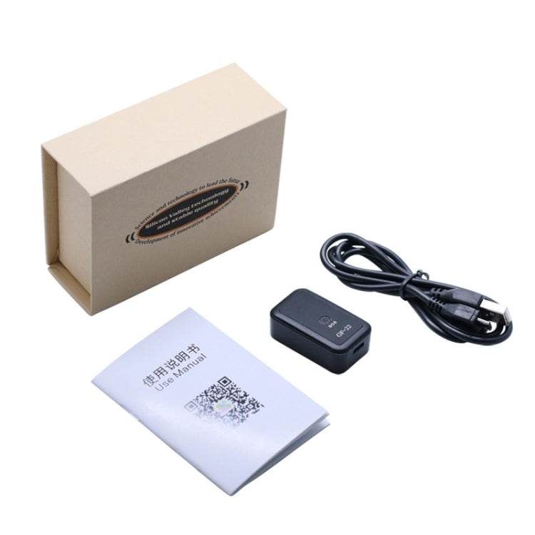 GF22 Car GPS Tracking Anti-theft Device Magnetic Positioning Adsorption Anti Lost Device Voice Control Recordable