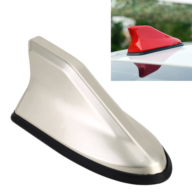 Universal Car Antenna Aerial Shark Fin Radio Signal, Universal, Universal Champagne Gold, Universal (Carbon Fiber Black), Universal (Grey), Universal (Blue)