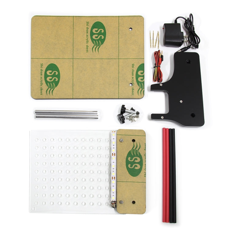 Car LED BDM Frame Holder BDM ECU Brush Test Stand with 4 Probe Pens, BDM ECU Brush Test Stand