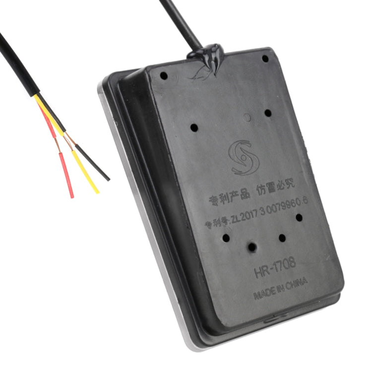 DC12V 1W Car Square Highlight Brake Lights Reversing Light with 15LEDs SMD-3528, Square (Transparent), Square (Black), Square (Red)