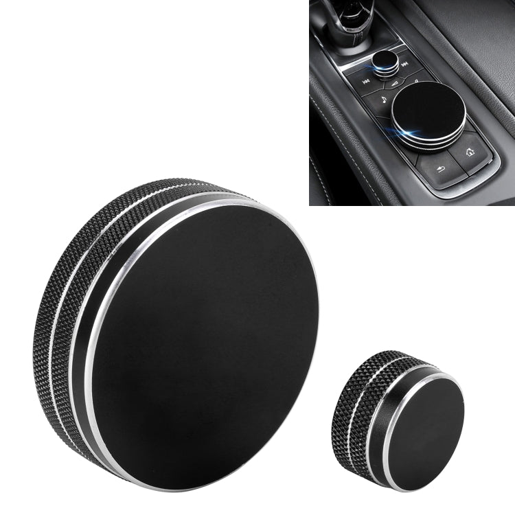 2 PCS Car Metal Central Control Knob Case for Cadillac, For Cadillac (Black), For Cadillac (Blue), For Cadillac (Red)