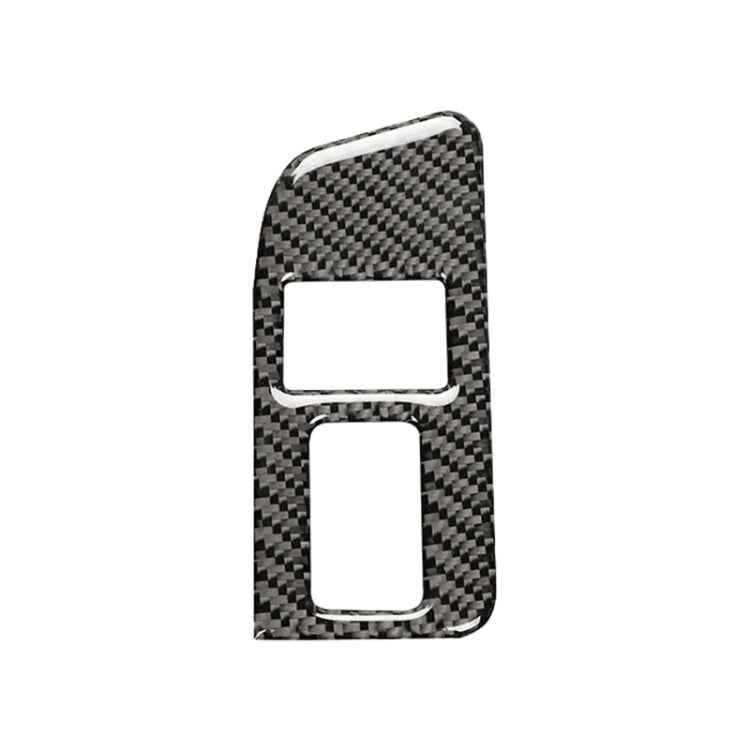 Car Carbon Fiber Trunk Switch Decorative Sticker for Subaru BRZ / Toyota 86 2013-2017, Right Drive