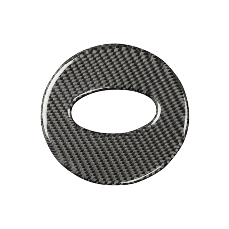 Car Carbon Fiber Steering Wheel Decorative Sticker for Subaru BRZ 2013-2017, Left and Right Drive Universal, Steering Wheel for Subaru BRZ