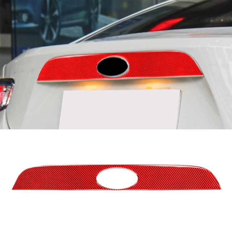 Car Carbon Fiber Rear Logo Decorative Strip for Subaru BRZ / Toyota 86 2013-2020, Left and Right Drive Universal