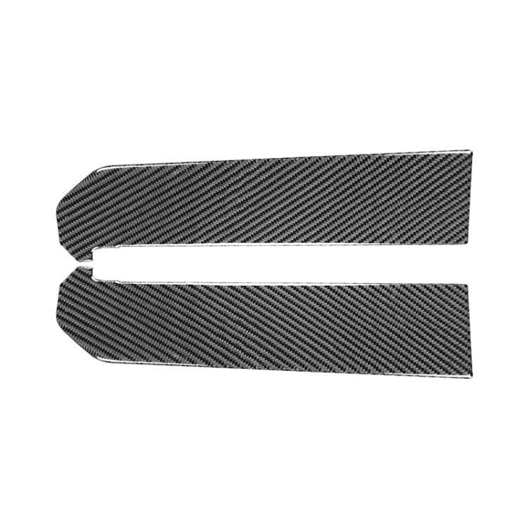 Car Carbon Fiber Central Control Side Gear Position Decorative Sticker for Subaru BRZ / Toyota 86 2013-2020, Left and Right Drive Universal