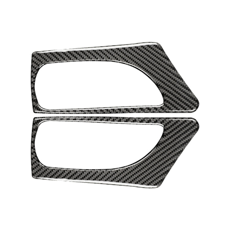 Car Carbon Fiber Front Door Handle Decorative Sticker for Lexus IS250 2013-, Left Drive B Style