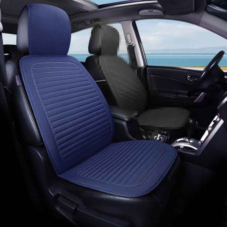 Car Four Seasons Linen Fabric Front Seat Cushion