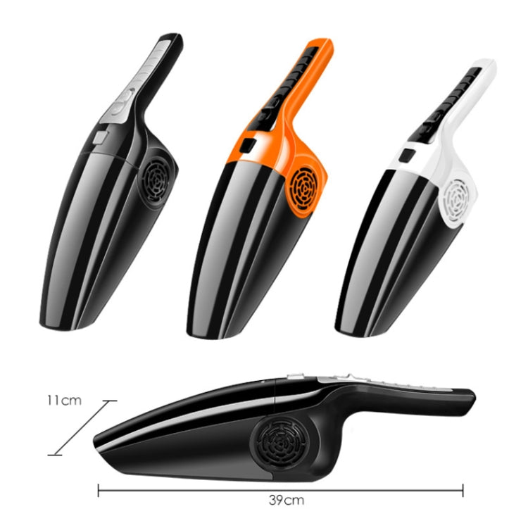 Eighth Generation Car Vacuum Cleaner 120W Wet and Dry Dual-use Strong Suction, Eighth (Black), Eighth (Orange), Eighth (White)