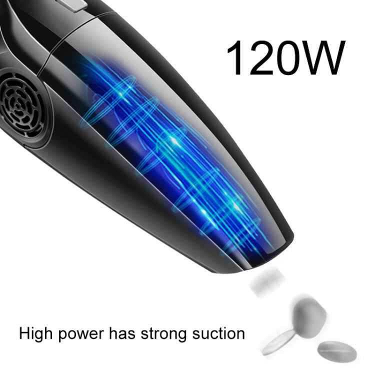 Eighth Generation Car Vacuum Cleaner 120W Wet and Dry Dual-use Strong Suction