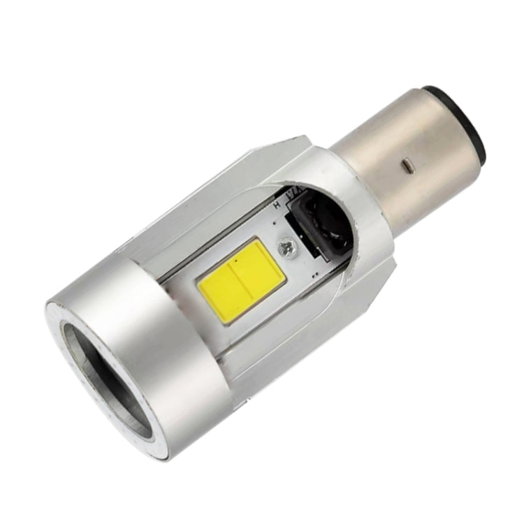 BA20D DC12-80V / 20W / 6000K / 2000LM Motorcycle Headlight with Angel Eyes, BA20D (Blue), BA20D (Red)