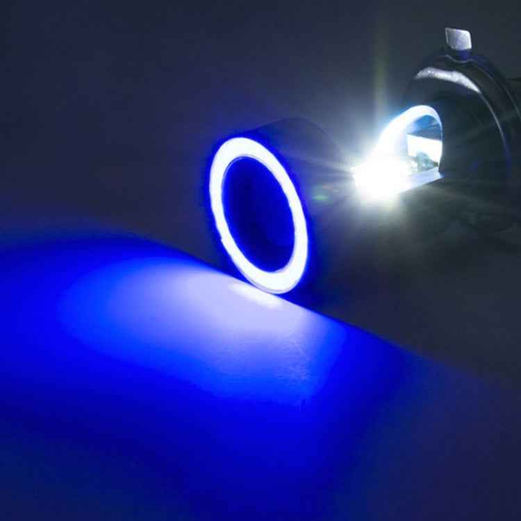 BA20D DC12-80V / 20W / 6000K / 2000LM Motorcycle Headlight with Angel Eyes