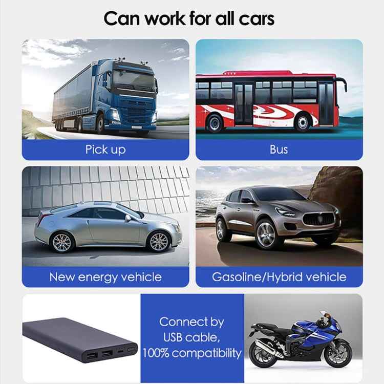 H400G Car 3.5 inch GPS Mode HUD Head-up Display Support Speed / Time / Distance Display