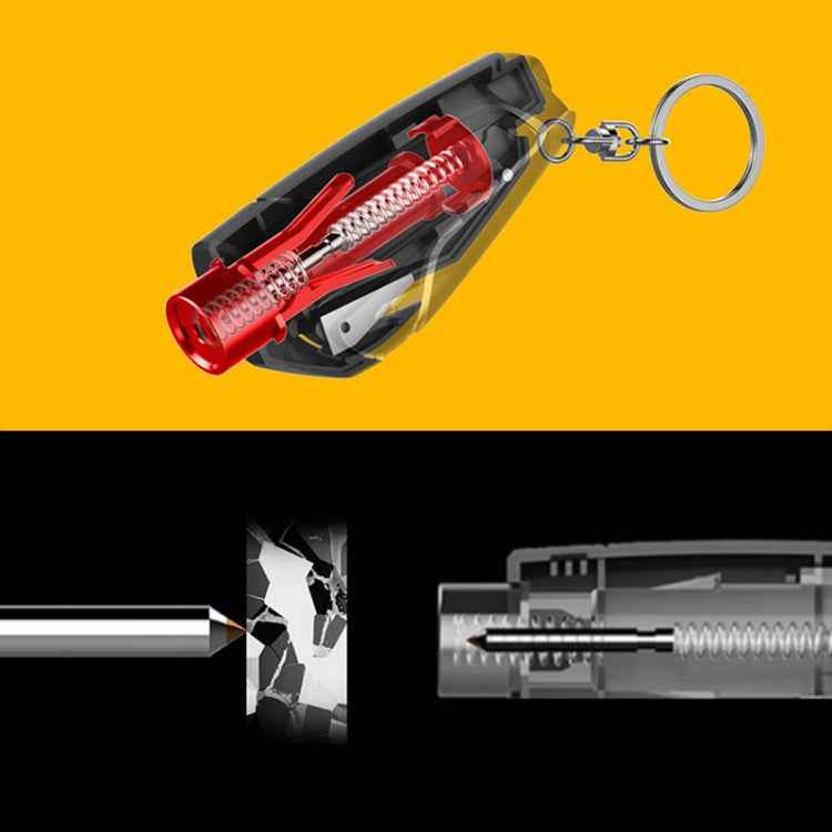 Multifunctional Portable Car Emergency Window Breaker Seat Belt Cutter