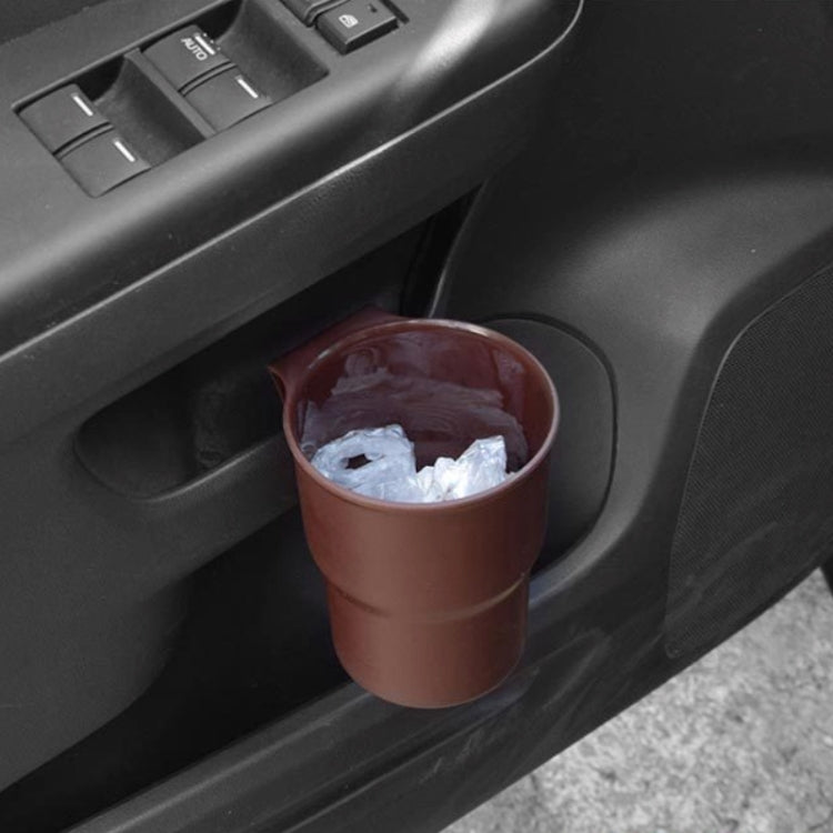 Multifunctional Car Water Cup Holder Hanging Storage Box Mobile Phone Holder Air Outlet Trash Can