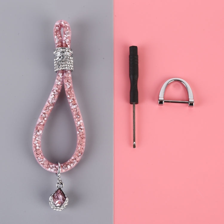 Car Diamond Metal + Plastic Keychain
