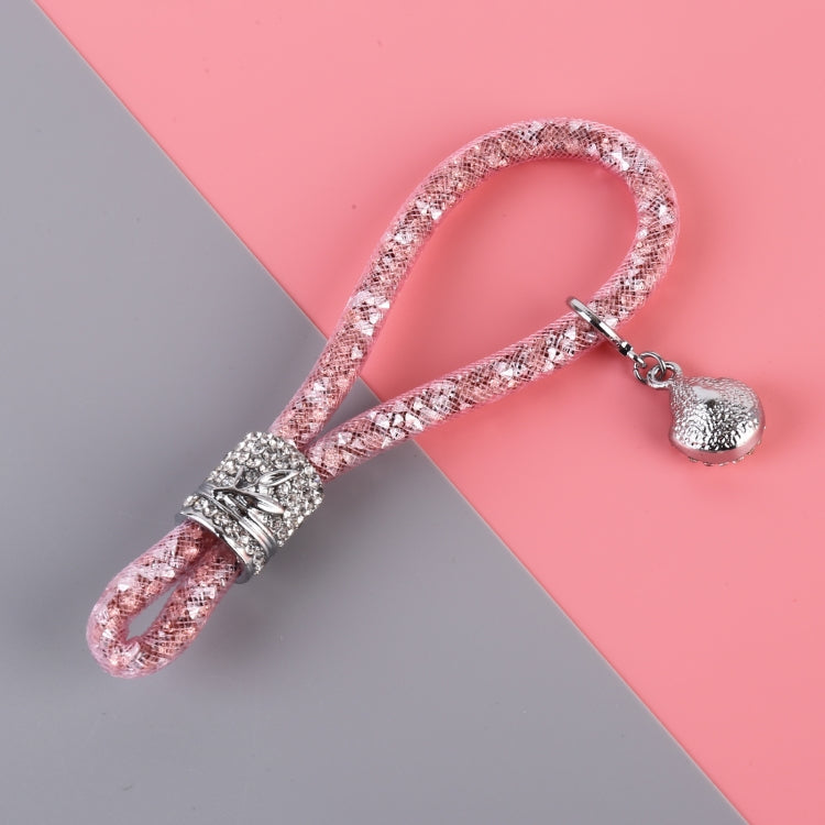 Car Diamond Metal + Plastic Keychain