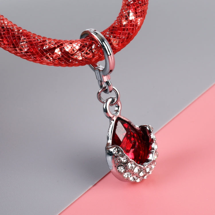 Car Diamond Metal + Plastic Keychain
