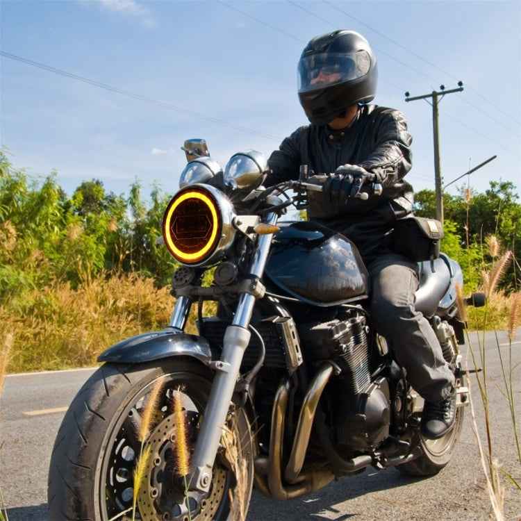 Motorcycle Crystal 5.75 inch LED Headlight Modification Accessories
