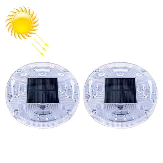 2 PCS Solar LED Flashing Light Car Rear-end Collision Warning Lights, Strong Magnetic Constantly Bright Version
