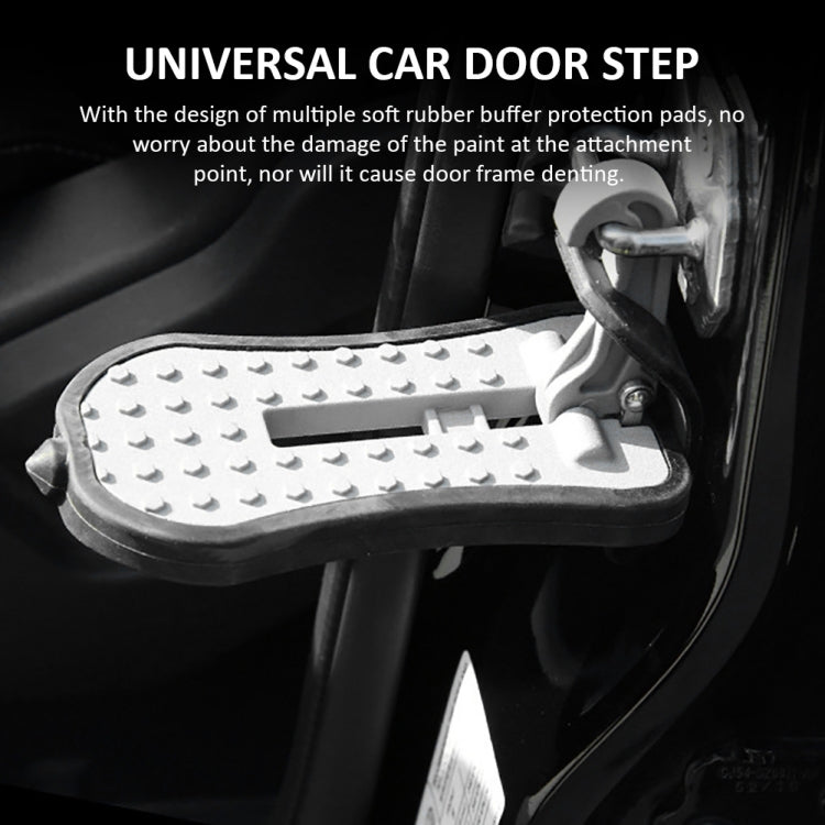 Multi-functional Car Door Sill Step Pedals Pads with Safety Hammer, Pedals Pads with Safety Hammer (Silver), Pedals Pads with Safety Hammer (Black), Pedals Pads with Safety Hammer (Green), Pedals Pads with Safety Hammer (Red)