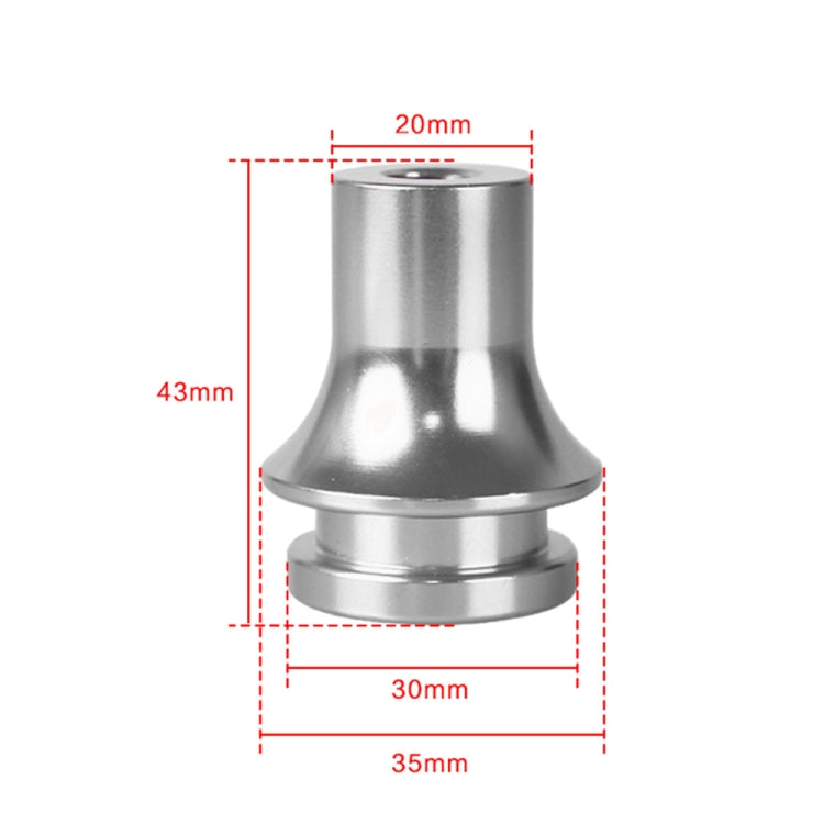 Car Gear Head Adapter Gear Lever Base Connector Stopper M12x1.25 with 3 Copper Adapter