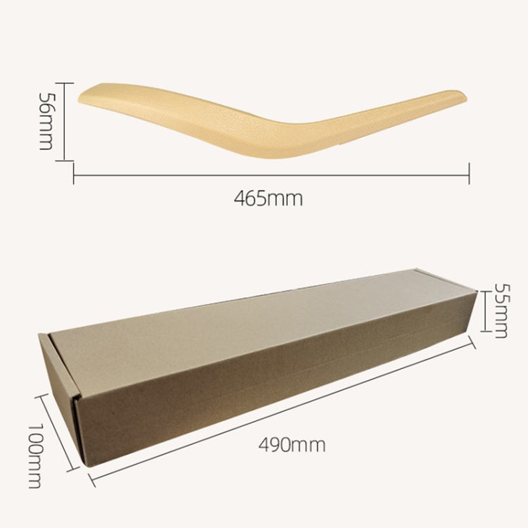 Car Left Side Inner Door Handle for BMW X1 2009-2015, Left and Right Drive Universal, Left Side (Black), Left Side (Beige)