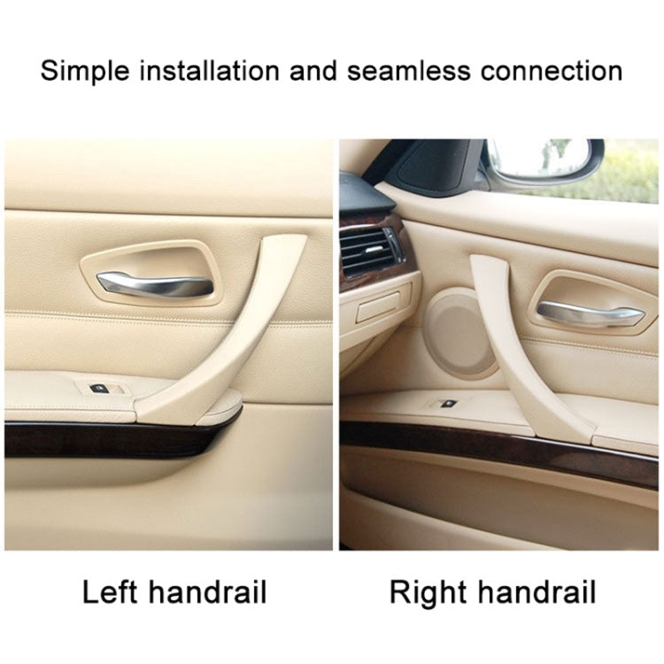 Car Right Side Door Outside Cover for BMW E90 2005-2012, Left and Right Drive Universal, Right Cover (Black), Right Cover (Grey), Right Cover (Beige)