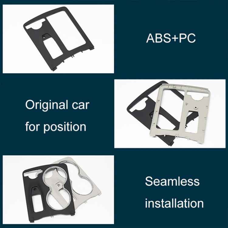 Car Central Control Storage Box Square Cover 2046800107 for Mercedes-Benz C-Class W204 2007-2014, Left Driving