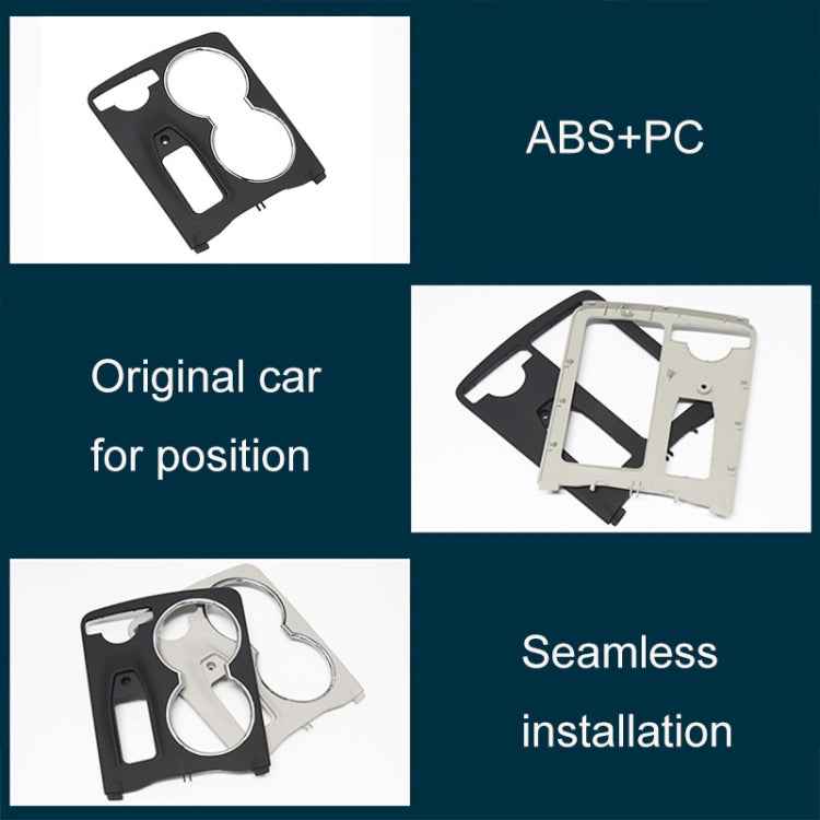 Car Central Control Storage Box Cover 2046800107 for Mercedes-Benz GLK Class X204 2008-2015, Left Driving