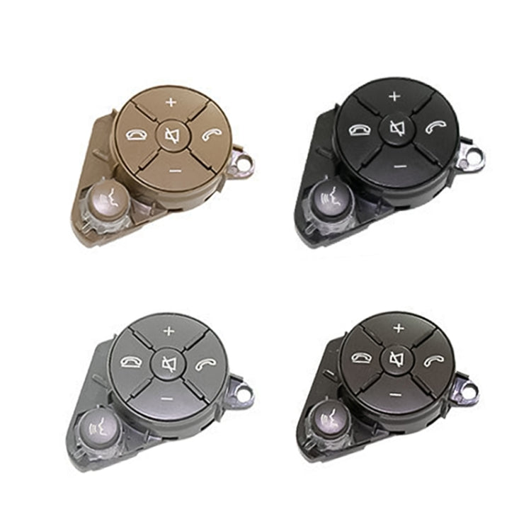 Car Multi-functional Steering Wheel Right Switch Button for Mercedes-Benz W204 / W212 / X204 2008-2015, Left and Right Drive Universal, Right Switch Button (Beige), Right Switch Button (Brown), Right Switch Button (Black), Right Switch Button (Grey)