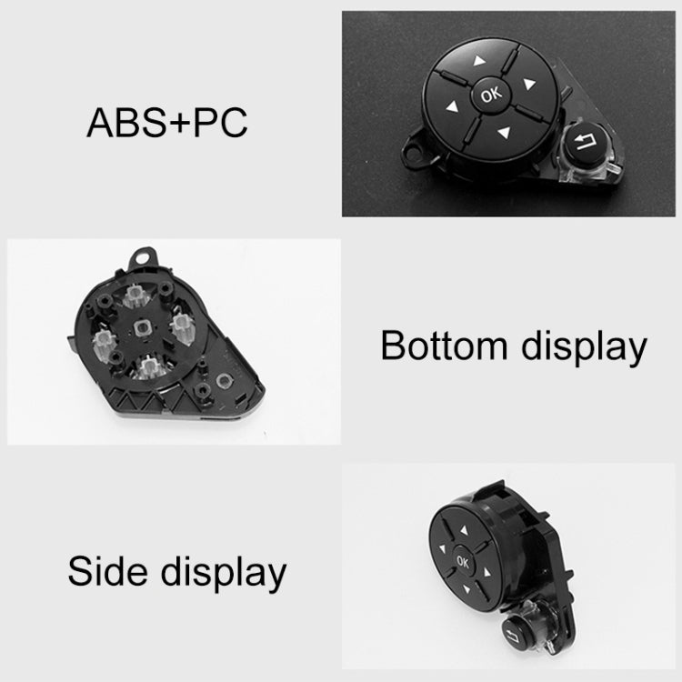 Car Multi-functional Steering Wheel Left Switch Button for Mercedes-Benz W204 / W212 / X204 2008-2015, Left and Right Drive Universal, Left Switch Button (Beige), Left Switch Button (Brown), Left Switch Button (Black), Left Switch Button (Grey)