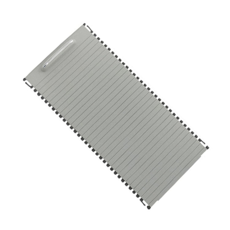 Car Water Cup Holder Roller Blind Zipper Storage Box Trim for Mercedes-Benz W204 / W212 2008-2015, For Mercedes-Benz (Beige), For Mercedes-Benz (Black), For Mercedes-Benz (Grey)