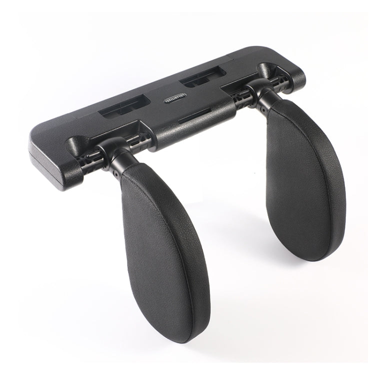 A02 Adjustable Car Auto U-shaped Memory Foam Neck Rest Cushion Seat Pillow, A02 (Black), A02 (Beige)