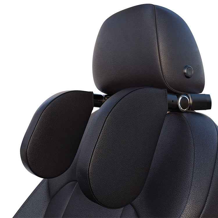 A05 Adjustable Car Auto U-shaped Memory Foam Neck Rest Cushion Seat Pillow with Hook & Mobile Phone Holder