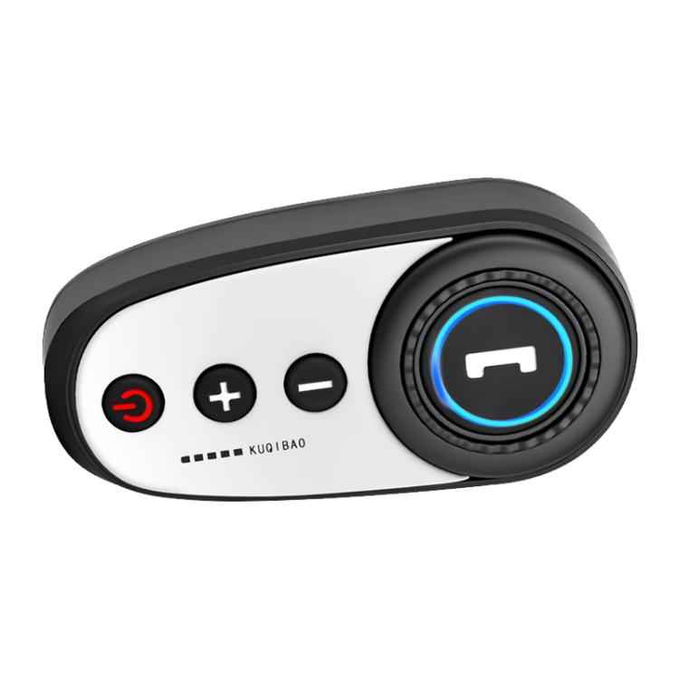 K10 Motorcycle Bluetooth Helmet Headset, Black Hard Pole Microphone
