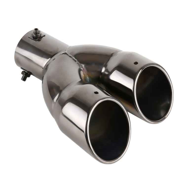 Universal Car Styling Stainless Steel Straight Exhaust Tail Muffler Tip Pipe, Inside Diameter: 6cm
