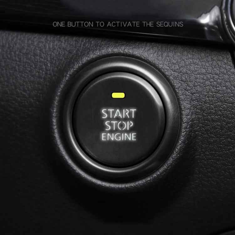 Car Engine Start Key Push Button Inner Ring Trim Sticker Decoration for Mazda Axela CX-30 2020