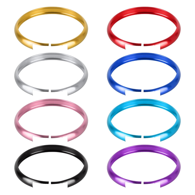 Car Key Hole Decorative Ring for BMW Mini, For BMW Mini (Black), For BMW Mini (Pink), For BMW Mini (Gold), For BMW Mini (Blue), For BMW Mini (Purple), For BMW Mini (Red), For BMW Mini (Silver), For BMW Mini (Baby Blue)