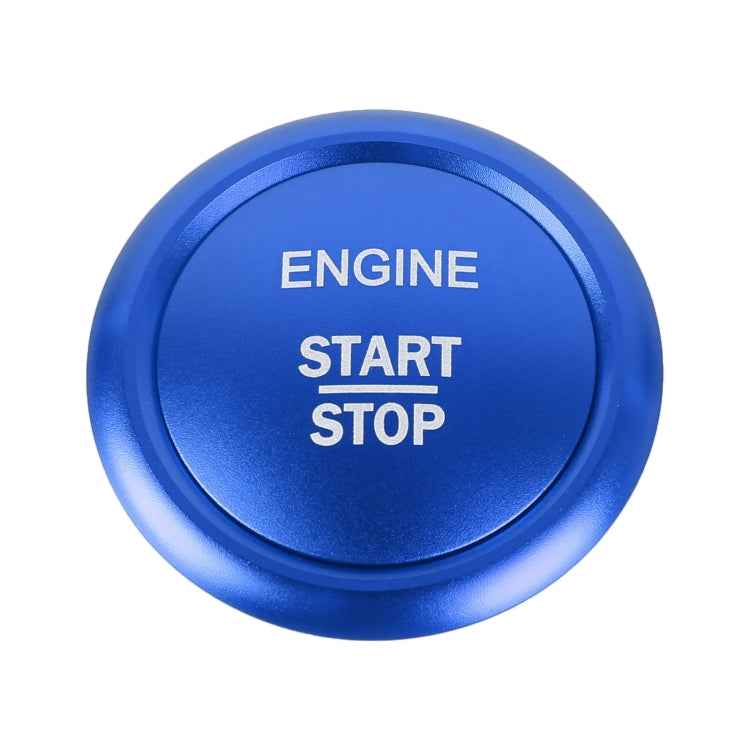 Car Engine Start Key Push Button Ring Trim Sticker Decoration for Mercedes-Benz A-Class 2013-2018 / C-Class 2015-2018 / GLA
