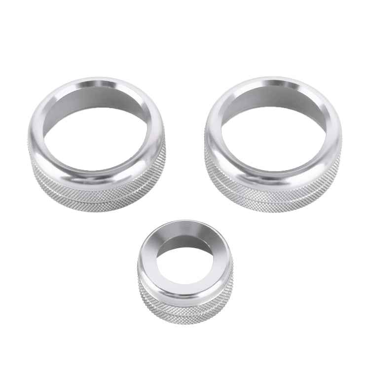 3 PCS Car Metal Air Conditioner Knob Case for BMW X1 / X2 / GT
