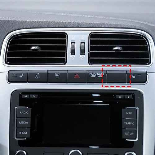Car Center Console CD Reserved Position Modified 3.3 x 2.3cm USB Interface Conversion Cable  for Volkswagen / Audi / Skoda, Cable Length: 1m