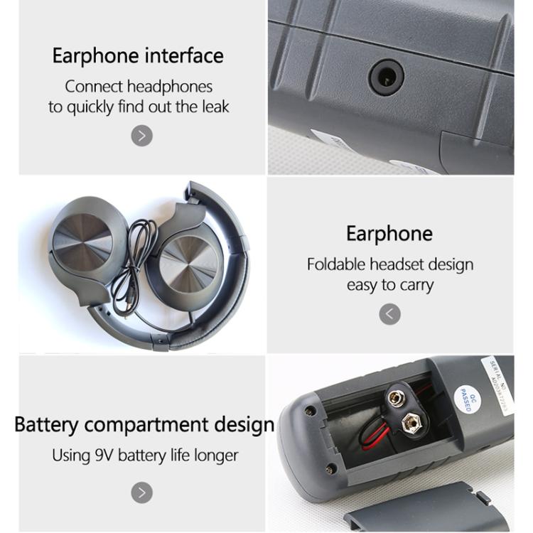 DUOYI DY26A Car Ultrasonic Leak Location Determine Meter, DY26A