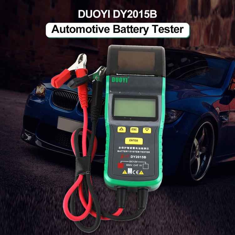 DUOYI DY2015B Car 12V Battery Tester, DY2015B