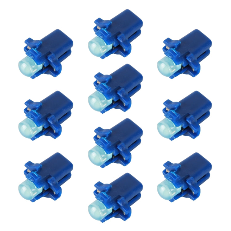 10 PCS B8.3 0.2W DC12V Wedge Instrument Panel COB LED Light Dashboard Gauge Cluster Indicator Lamp Bulb, B8.3 (Red Light), B8.3 (White Light), B8.3 (Yellow Light), B8.3 (Blue Light), B8.3 (Green Light)