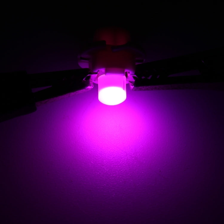 10 PCS B8.4 0.2W DC12V Wedge Instrument Panel COB LED Light Dashboard Gauge Cluster Indicator Lamp Bulb, B8.4 (Pink Light), B8.4 (Green Light), B8.4 (Red Light), B8.4 (White Light), B8.4 (Yellow Light)