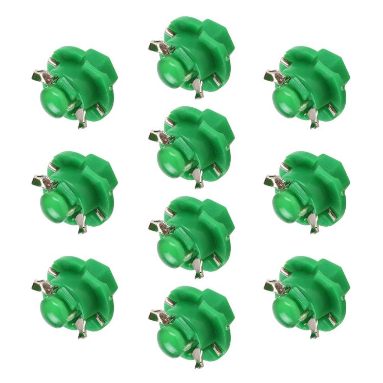 10 PCS B8.4 0.2W DC12V Wedge Instrument Panel COB LED Light Dashboard Gauge Cluster Indicator Lamp Bulb, B8.4 (White Light), B8.4 (Yellow Light), B8.4 (Pink Light), B8.4 (Green Light), B8.4 (Red Light)